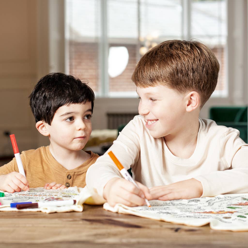 Pyjama zum Ausmalen Fahrzeuge