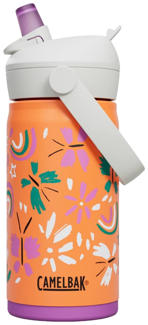 Thermosflasche Thrive Flip Straw Kids Butterfly Rainbow