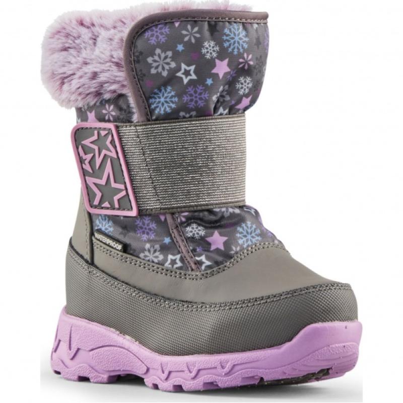 Kinder Winterstiefel lila