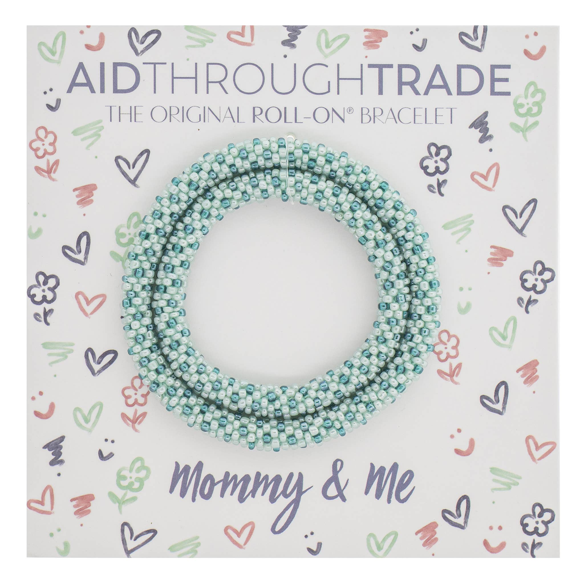 Perlenarmbänder Mommy & Me Mint Chip