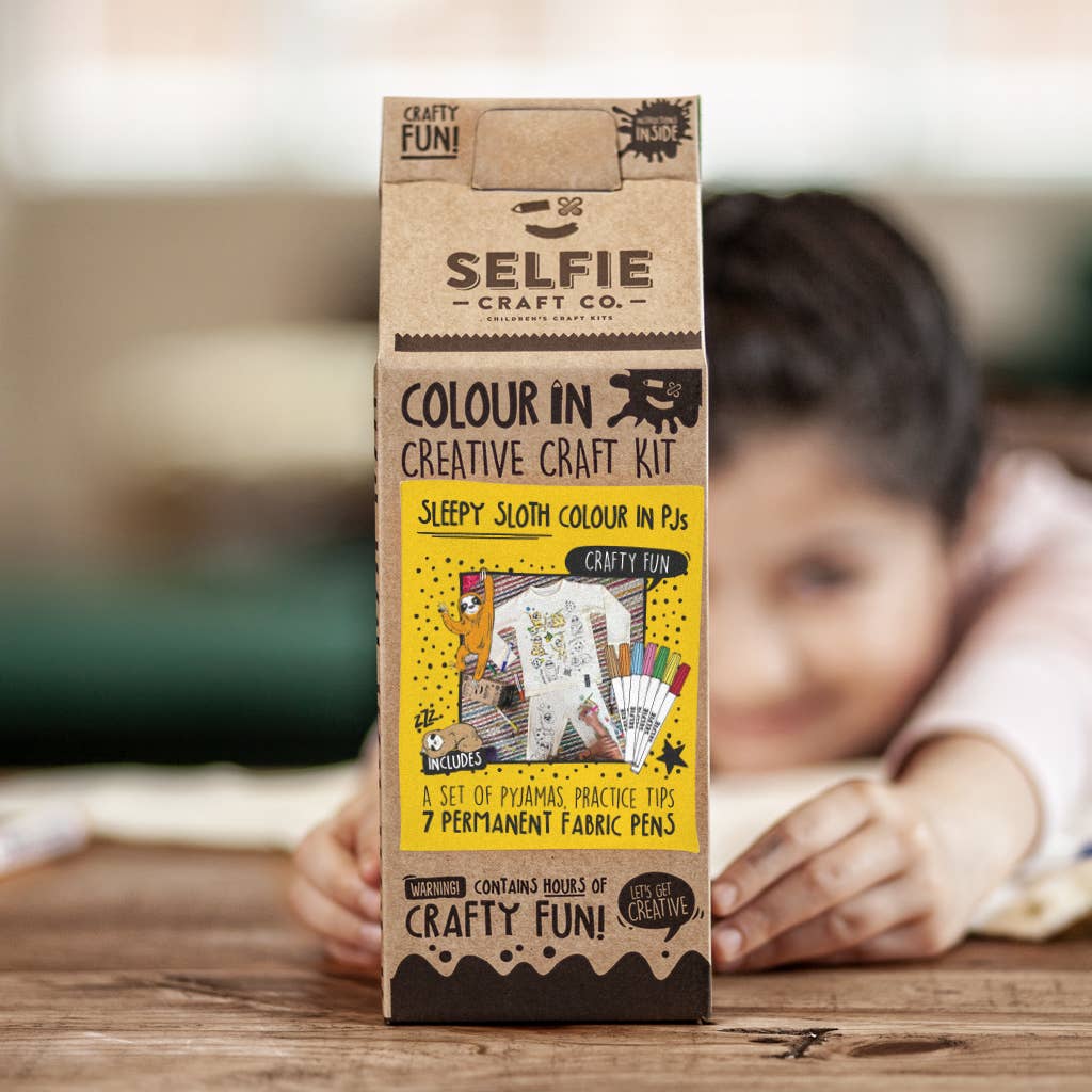 Schlafende Faultiere Pyjama zum Ausmalen