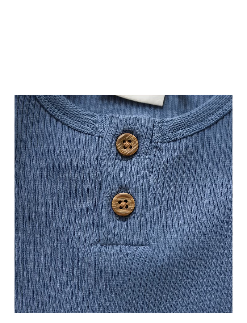 Body langarm Tencel - China Blue