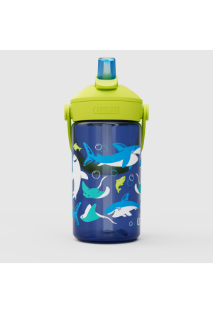 Trinkflasche Camelbak Thrive Flip Straw sharks and rays